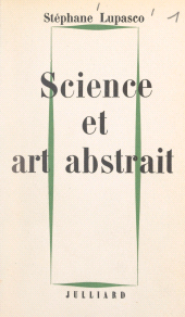 E-book, Science et art abstrait, Julliard (réédition numérique FeniXX)
