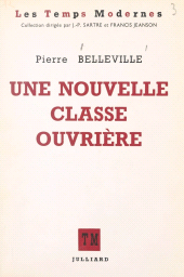E-book, Une nouvelle classe ouvrière, Julliard (réédition numérique FeniXX)