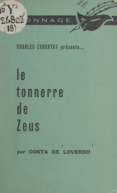 E-book, Le tonnerre de Zeus, Éditions Du Masque (réédition numérique FeniXX)