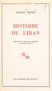 eBook, Histoire du Liban, Les Éditions de Minuit (réédition numérique FeniXX)