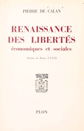 E-book, Renaissance des libertés économiques et sociales, Plon (réédition numérique FeniXX)