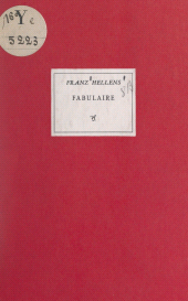 E-book, Fabulaire, Seghers (réédition numérique FeniXX)