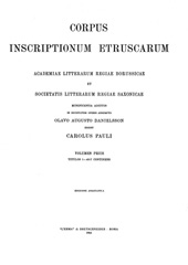 Kapitel, Ager Saenam inter Clusiumque situs, "L'Erma" di Bretschneider