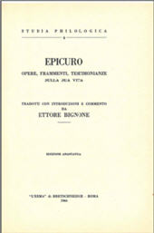 E-book, Epicuro : opere, frammenti, testimonianze sulla sua vita, "L'Erma" di Bretschneider