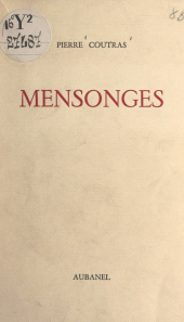E-book, Mensonges, Aubanel (réédition numérique FeniXX)