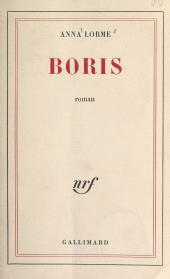 E-book, Boris, Gallimard (réédition numérique FeniXX)