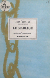 E-book, Le mariage, Hachette (réédition numérique FeniXX)