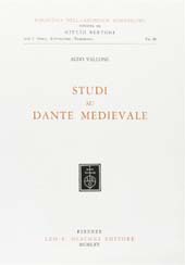 E-book, Studi su Dante medievale, L.S. Olschki