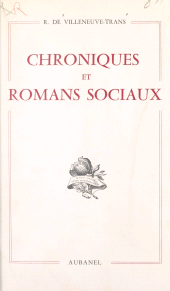 E-book, Chroniques et romans sociaux, Aubanel (réédition numérique FeniXX)