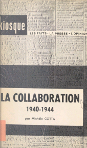 eBook, La Collaboration, 1940-1944, Armand Colin (réédition numérique FeniXX)
