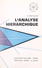 E-book, L'analyse hiérarchique, Dunod (réédition numérique FeniXX)