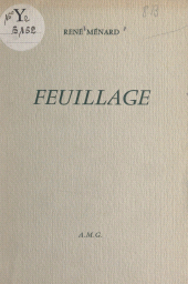 eBook, Feuillage, Flammarion (réédition numérique FeniXX)