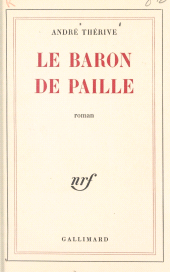 E-book, Le baron de paille, Gallimard (réédition numérique FeniXX)