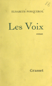 E-book, Les voix, Grasset (réédition numérique FeniXX)