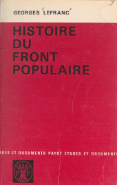 E-book, Histoire du Front Populaire, 1934-1938, Payot & Rivages (réédition numérique FeniXX)