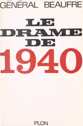 eBook, Le drame de 1940, Plon (réédition numérique FeniXX)