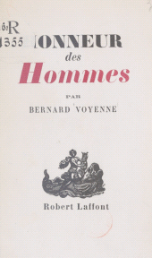eBook, Honneur des hommes, Robert Laffont (réédition numérique FeniXX)