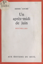 E-book, Un après-midi de juin, Seuil (réédition numérique FeniXX)