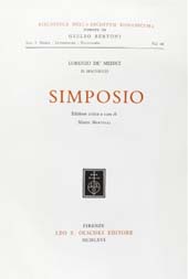 eBook, Simposio, Medici, Lorenzo, de', 1449-1492, L.S. Olschki
