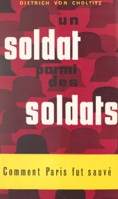 E-book, Un soldat parmi des soldats : Comment Paris fut sauvé, Aubanel (réédition numérique FeniXX)
