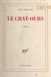 E-book, Le chat-ours, Gallimard (réédition numérique FeniXX)