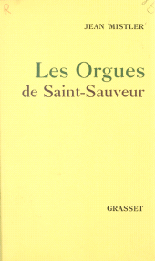 E-book, Les orgues de Saint-Sauveur, Grasset (réédition numérique FeniXX)