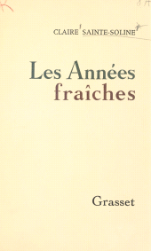 E-book, Les années fraîches, Grasset (réédition numérique FeniXX)