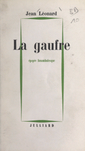E-book, La gaufre : Épopée funambulesque, Julliard (réédition numérique FeniXX)