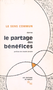 E-book, Le partage des bénéfices, expansion et inégalités en France : Travaux du Colloque organisé par le Cercle Noroit à Arras, les 12 et 13 juin 1965, Les Éditions de Minuit (réédition numérique FeniXX)