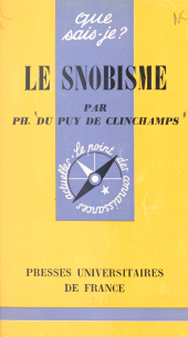 E-book, Le snobisme, Presses universitaires de France (réédition numérique FeniXX)