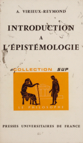 E-book, Introduction à l'épistémologie, Presses universitaires de France (réédition numérique FeniXX)