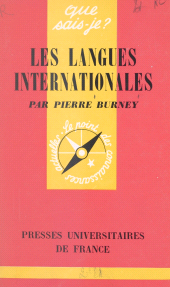 E-book, Les langues internationales, Presses universitaires de France (réédition numérique FeniXX)