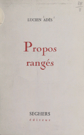 E-book, Propos rangés : Alphabétiquement, Seghers (réédition numérique FeniXX)