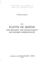 E-book, La flotte de Misène : son histoire, son recrutement, son régime administratif, "L'Erma" di Bretschneider
