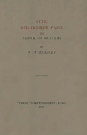 E-book, Attic Red-Figured Vases in American Museums, Beazley, J.D., "L'Erma" di Bretschneider