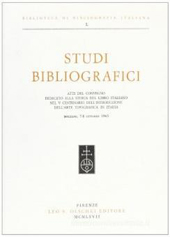 Chapter, Una rarissima opera araba stampata a Roma nel 1585, L.S. Olschki