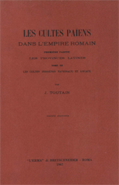 E-book, Les cultes païens dans l'empire romain : première partie : les provinces latines : tome III, "L'Erma" di Bretschneider