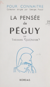 E-book, La pensée de Péguy, Bordas (réédition numérique FeniXX)