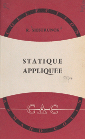 eBook, Statique appliquée, Armand Colin (réédition numérique FeniXX)