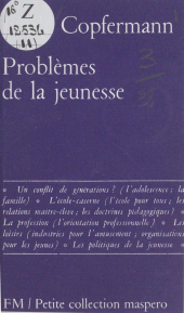 eBook, Problèmes de la jeunesse, La Découverte (réédition numérique FeniXX)