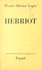 eBook, Herriot, Fayard (réédition numérique FeniXX)