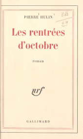 eBook, Les rentrées d'octobre, Gallimard (réédition numérique FeniXX)