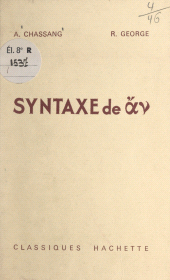 E-book, Syntaxe de áÂ¼ÂÎÂ½, Hachette (réédition numérique FeniXX)