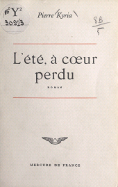 E-book, L'été, à coeur perdu, Mercure de France (réédition numérique FeniXX)