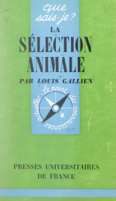 E-book, La sélection animale, Presses universitaires de France (réédition numérique FeniXX)