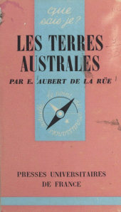 E-book, Les terres australes, Presses universitaires de France (réédition numérique FeniXX)