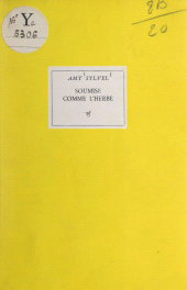 eBook, Soumise comme l'herbe, Seghers (réédition numérique FeniXX)