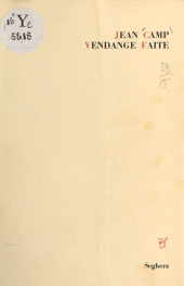 eBook, Vendange faite, Seghers (réédition numérique FeniXX)