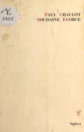 E-book, Soudaine écorce, Seghers (réédition numérique FeniXX)