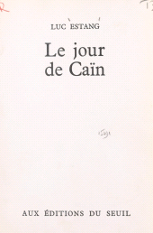 E-book, Le jour de Caïn, Seuil (réédition numérique FeniXX)